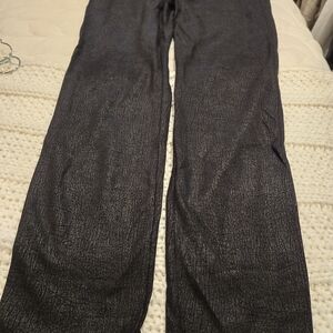 INC International Concepts Black Shimmery Knit Skirt